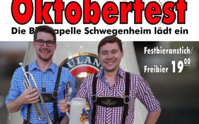 Einladung zum Oktoberfest 2018