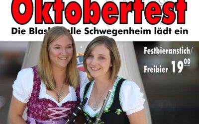 Einladung zum Oktoberfest 2019