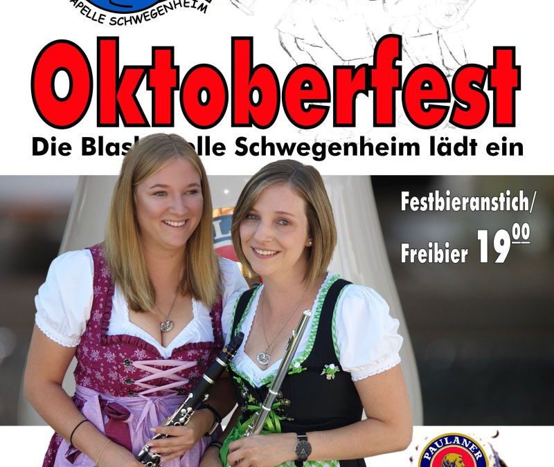 Einladung zum Oktoberfest 2019